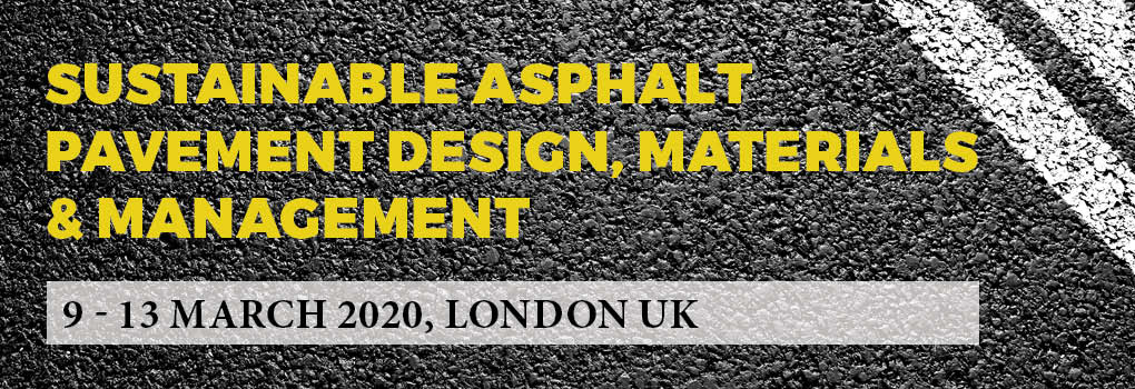 Sustainable Asphalt Pavement Design Materials and Management 2020